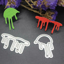 2pcs Drops of Blood Metal Cutting Dies Stencil Embossing Scrapbook Craft