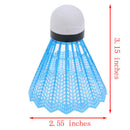 12 Pcs Colorful Plastic Badminton Ball Shuttlecocks Sport Training Sport BX