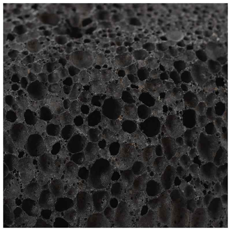 Natural Paddle Cushion Massage Brush Earth Lava Pumice Stone Remove Dead Sk J3Z5