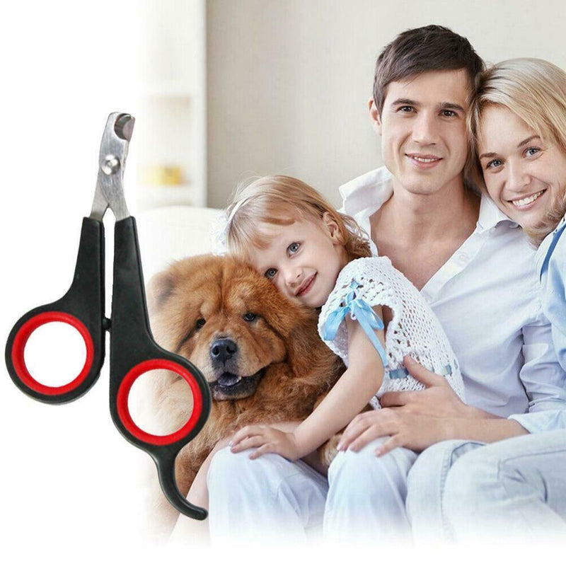 Portable Dog Pet Cat Grooming Toe Nail Clippers Paw Claw Trimmer Tools Supplies