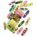 20 pcs Finger Skateboard, Mini Skateboard with Pattern On Both Sides, Micro