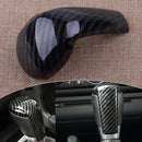 Knob Gear Carbon Fiber Style Fit for Mazda 3 Axela 2014-2017 Cover Trim Shift