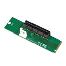 M.2 NGFF SSD Male to PCI-e Express 4X Female Converter Adapter Card (1pc)