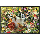 5D DIY Full Drill Diamond Painting Countryside Birds Cross Stitch Embroider