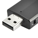 Bluetooth Audio Transmitter Receiver Adapter w/ 3.5mm Cable for Computer Mp3
