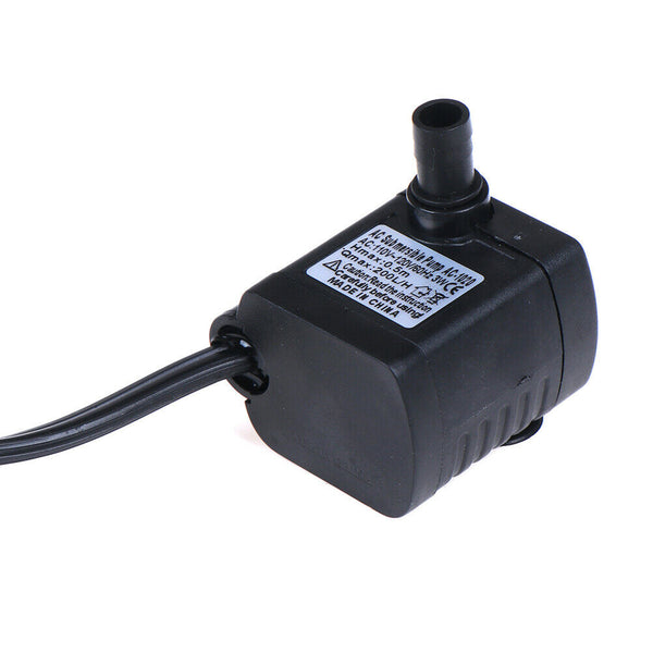 AC 110V 3W Submersible Water Pump Aquarium Fountain Air Fish Tank Water Pump SP