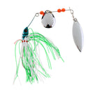 3pcs Fishing Spinnerbaits Hard Bait Sea Fishing Sequins Lure Set Metal Spoon