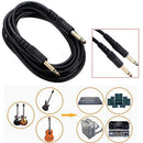 3M10Ft6.35Mm Guitar Amp Instrument Patch Straight Jack Male Lead Cable Cord ME