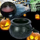 Cauldron Halloween Mister Mist Smoke Fog Machine Color Party Prop New Chang U1L4