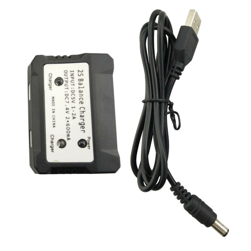 USB 2S 7.4V Balance Charger Charging Box for SYMA X8C RC Drones Accessory