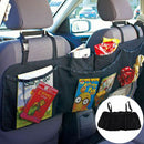 Auto Car Seat Back Storage Bag Interior Organizer Multi Pocket Accessory Black