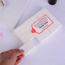 600Pcs Cotton Lint-Free Nail Polish Remover Wipe Clean Wipes Pads Paper Tips ï¼D