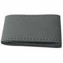 5PCS Faux Leather DIY Car Steering Wheel Cover With Needle Thread Anti-Slip Hot