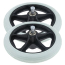 2 PCS 7 inch Wheelchair Front Caster - Wheelchair Wheels Replacement - Heavy