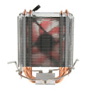 Hydraulic CPU Cooler 4 Heat pipe Fans 9cm Heatsink Radiator for Intel AMD LGA
