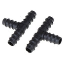 8PCS Garden hose tee water splitter 16mm connector garden irrigation barbed,a
