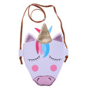 Cartoon horse shoulder bag baby woman cute coins keys bag purse party giftJ3C