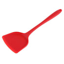Silicon Spatula Pastry Brush Baking Cake Mixing Scraper Brush Tool red