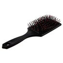 Professional Black Paddle Cushion Hair Massage Brush Hairbrush Comb J6T7