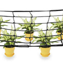 1x Garden Green Nylon Trellis Netting Support Climbing Bean Plant Net Gr BOV