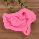 Mermaid Swimming Silicone Mold Candy Fondant Cake Choclate Decorat qeTEUS