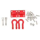 2 pcs Carriage Metal Trailer Hook Ring Rescue Trailer Hoo OZ