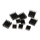 10x Cooling Module, Aluminum Heat Sink Heatsink Cooler Fin for Raspberry Pi 2,