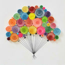 Pink Practical Paper Quilling Tool Curling Winder Tool DIY! Plate Origami U1S7