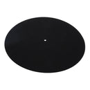 Black Wool Felt LP Vinyl Turntable Slipmat Record Pad Anti-static Anti-vibration
