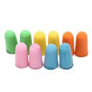 5 pairs different colors soft foam ear plugs sleep  prevention noise reductionG9