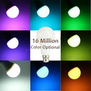 B22 7W RGBW WiFi APP Controlled LED Smart Light Bulb for Echo Alexa Google  C6S1