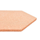 4Pcs Hexagon Cork Board Tiles Self Adhesive Pin Board Decoration Bulletin Bo Hn
