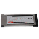 Card To 2Port USB3.0 34mm