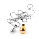 Stainless steel Cremation Jewelry Keepsake Urn Charm Pendant Necklace Chain