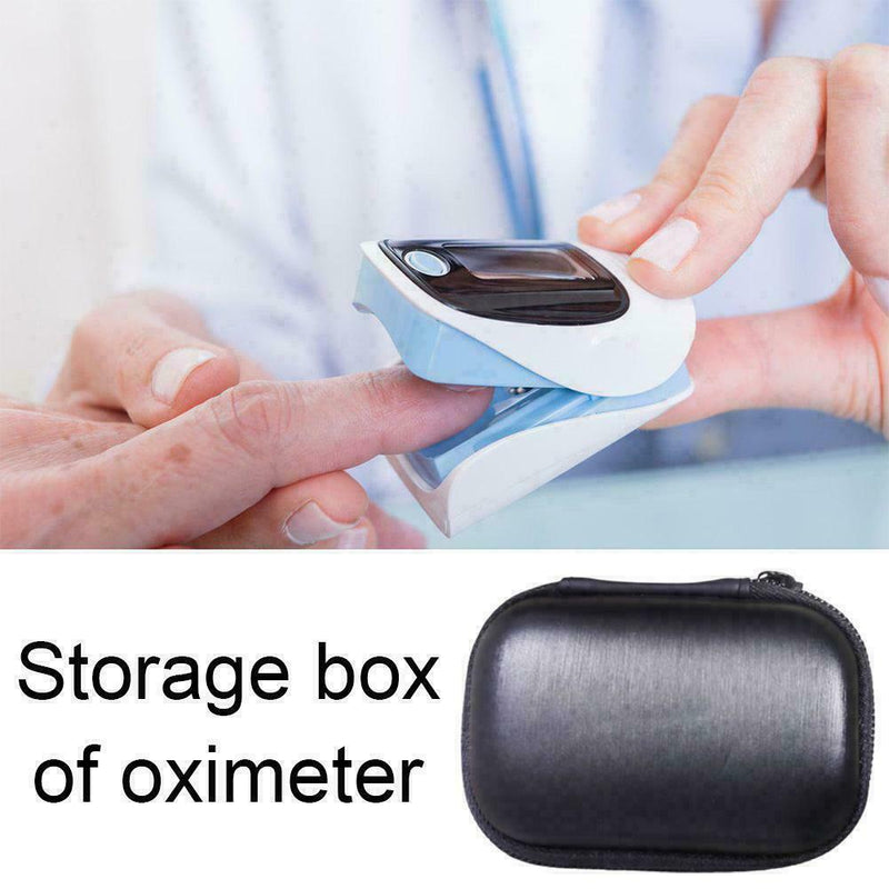 Potable Case Pulse Storage Bag Finger Blood Oximeter Bag Protect Box Zipper B1R7