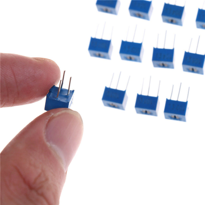 13 Values 3362P Trimmer Potentiometer Kit Pack Variable Resistor 100R-1M SE