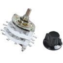 Band Channael Rotary Switch 2P11T 2 Pole 11 Position Dual Deck