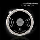 Table Desktop Embedded Qi Wireless Charging Charger Surface Waterproof For