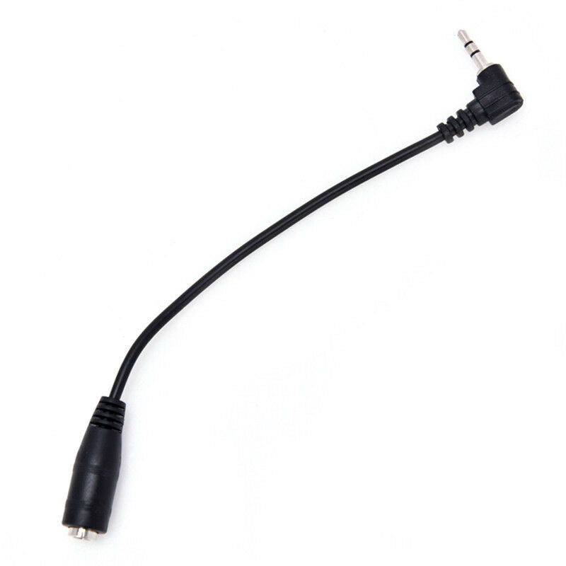 2.5mm Male To 3.5mm Female Earphone Converter Cable Stereo Headphone AdapteB ES