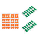 48Pcs Self-adhesive Fly Fishing Stick on Strike Indicator Fishing Accessory