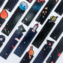 30pcs/set Flying to the Universe Planet Bookmark Cards Tab for Books Stationery-