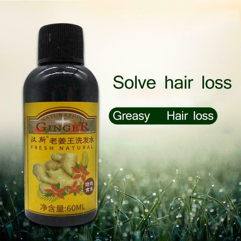 Ginger Shampoo Conditioner Hair Treatment Protect Hair Nourishing Roots Hai W4Z8