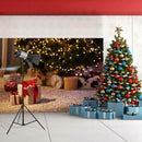 Christmas Gift Photography Background Cloth Backdrop Video Photo Decoration A