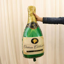 2pcs/lot new champagne cup beer Bottle balloons aluminium foil balloon