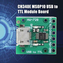 CH340E MSOP10 USB to TTL Module Board Can be Used as PRO Mini Downloader