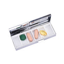 Travel Metal PillBox Medicine Drug Vitamin Tablet Organizer Container Case JBTOC