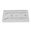 cable knit mold silicone fondant cake mould decor chocolate sugarcraft toMO