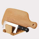 Multifunctional Durable Creative Bamboo Cutting Board Storage Rack Pot Lids