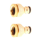 3Pcs 1/2 inch 3/4 inch Thread Quick Connector Tap Connector For Garden Irri L1G3