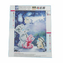 1set Diamond Painting Cross Stitch Cartoon bear Mosaic 5D Diamond Embroidery Z